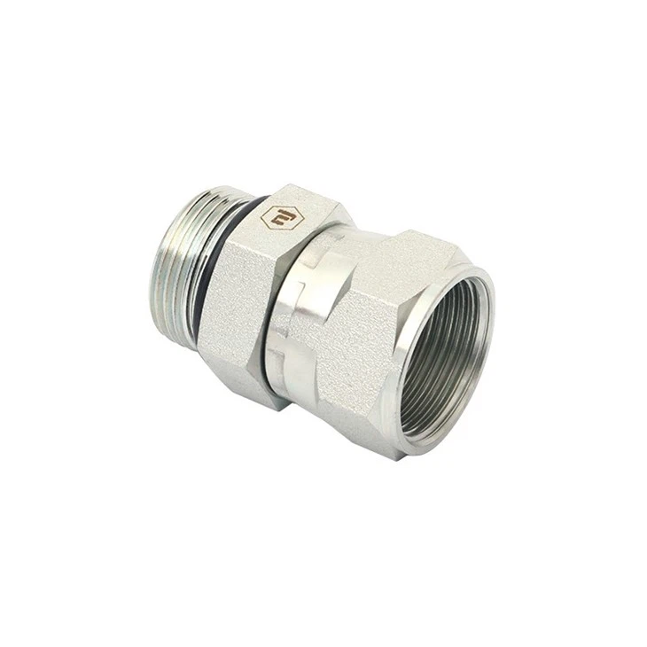 Male O-Ring Boss To Female JIC Swivel Straight Hydraulic Adapter